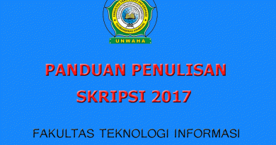 Panduan Skripsi 2017 Panduan Skripsi 2017
